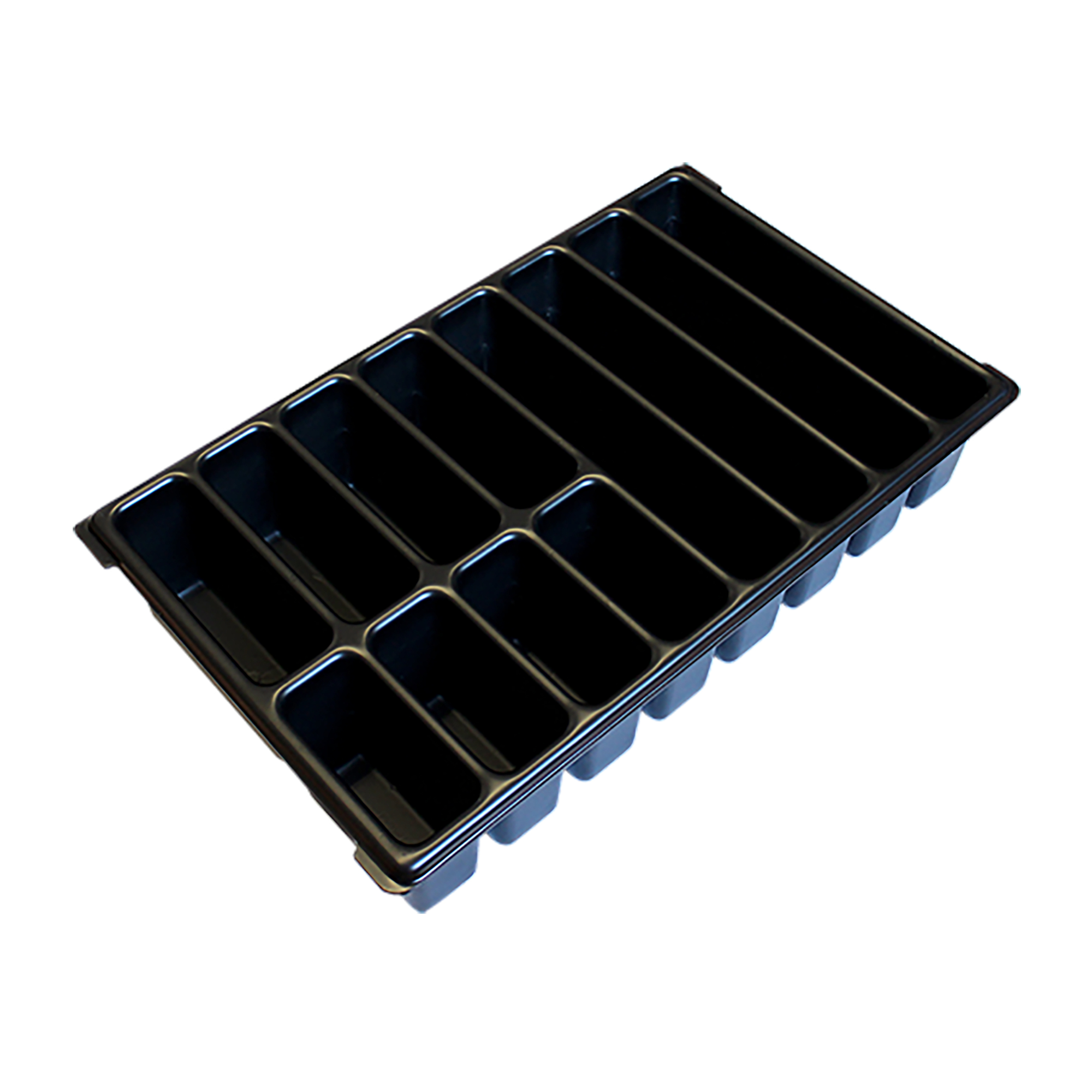 L-Boxx Baseline Small Parts Tray — 12 Compartments, Recycled Polystyrene, Fits XL-Boxx, Model# 6100000152